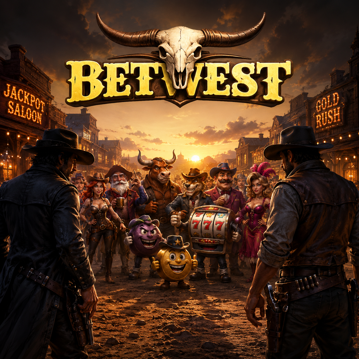 BetWest wild west duel casino hero